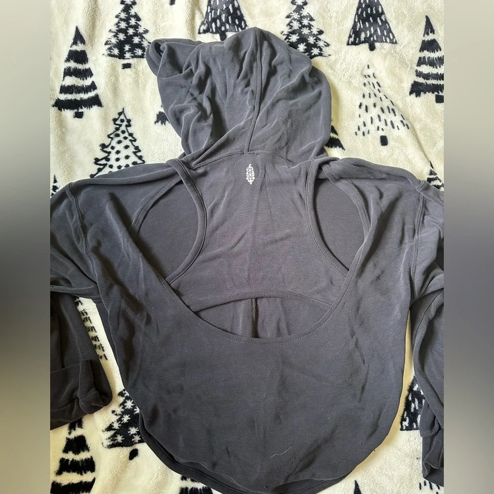 Free people back into it hoodie size small - Picture 4 of 5